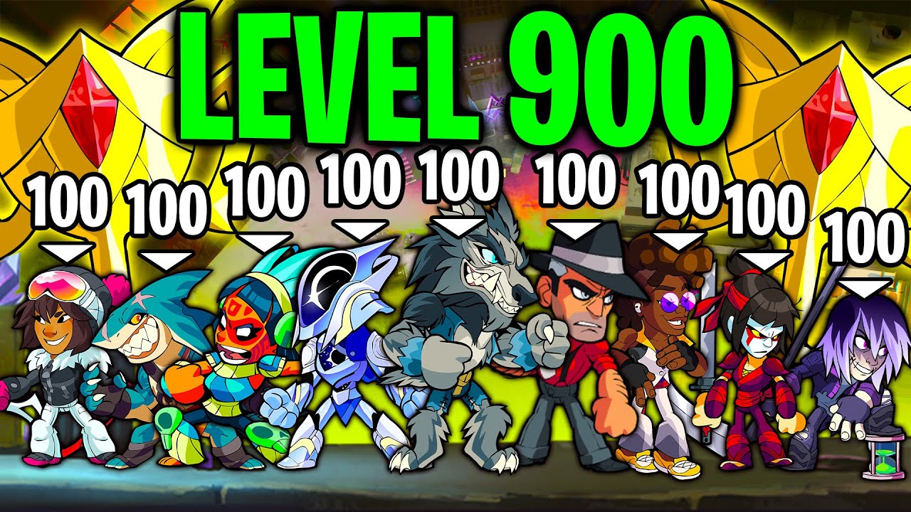 I Hosted A Level 900 Tournament in Brawlhalla