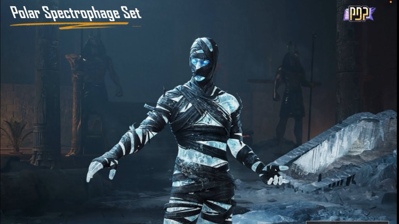 Mummy suit ice mummy polar  spectrophage set spin #bgmi #lovepubg #pubgmobile #pubg 