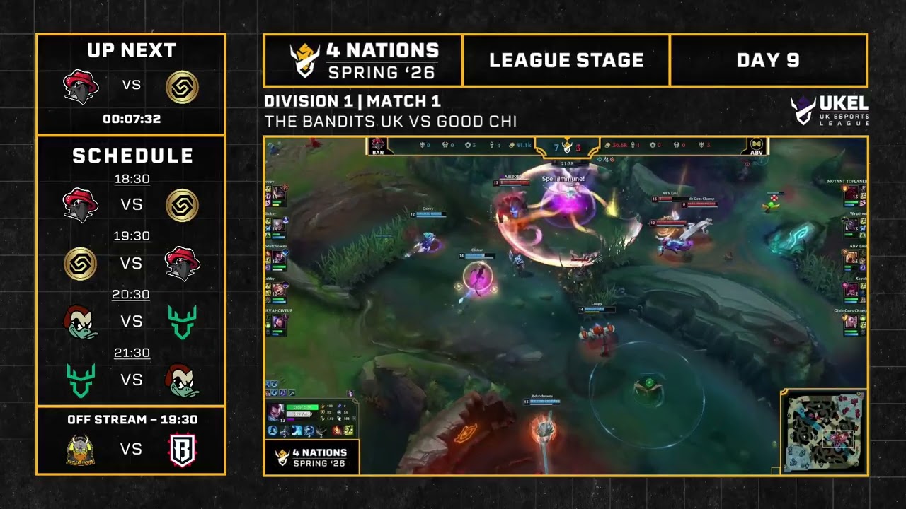 UKEL | Spring 26 | W5D1 | UK&I National League of Legends