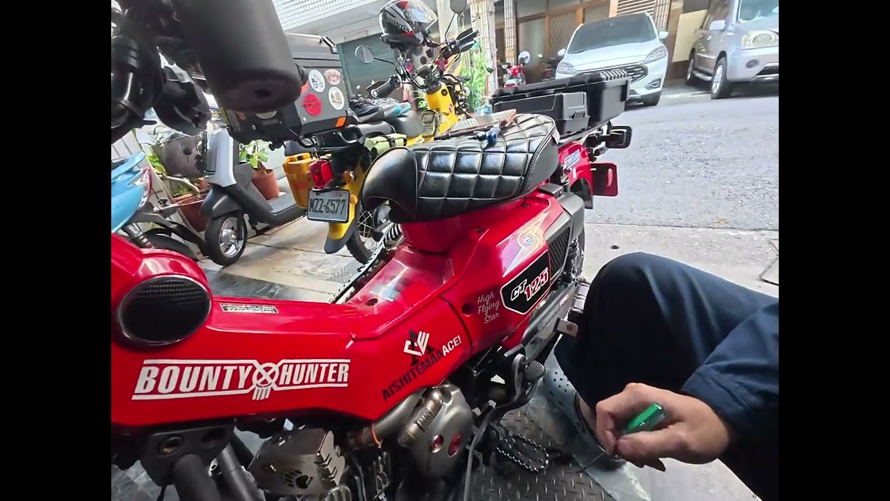 彈頭DIY日記 HONDA本田CT125 ja55 ja65外殼拆卸 外裝拆裝