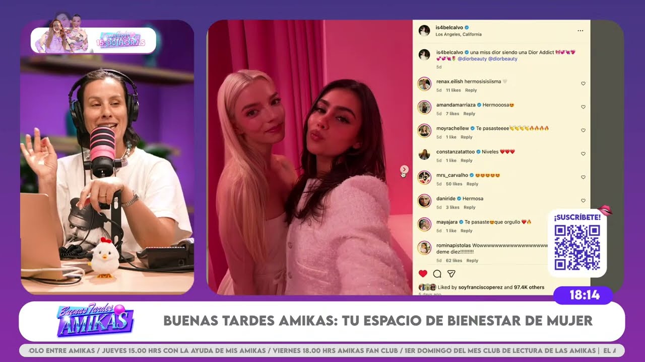 Buenas tardes CORAZONAS: Isa Calvo, Eduardo Fuentes y14 de Febrero  | Buenas Tardes Amikas