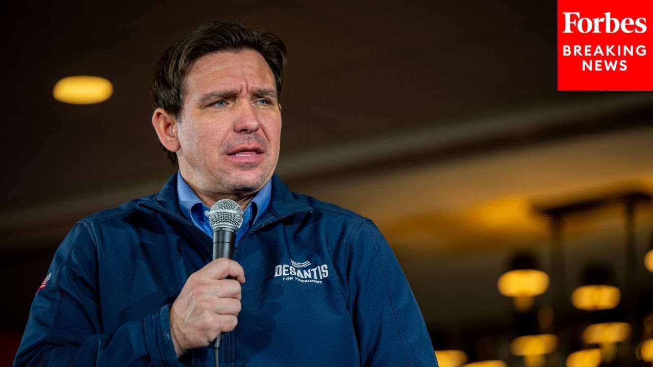 Reporter Asks DeSantis Straight-Up: 'Will You Make An Endorsement' In The Florida Governor Race?