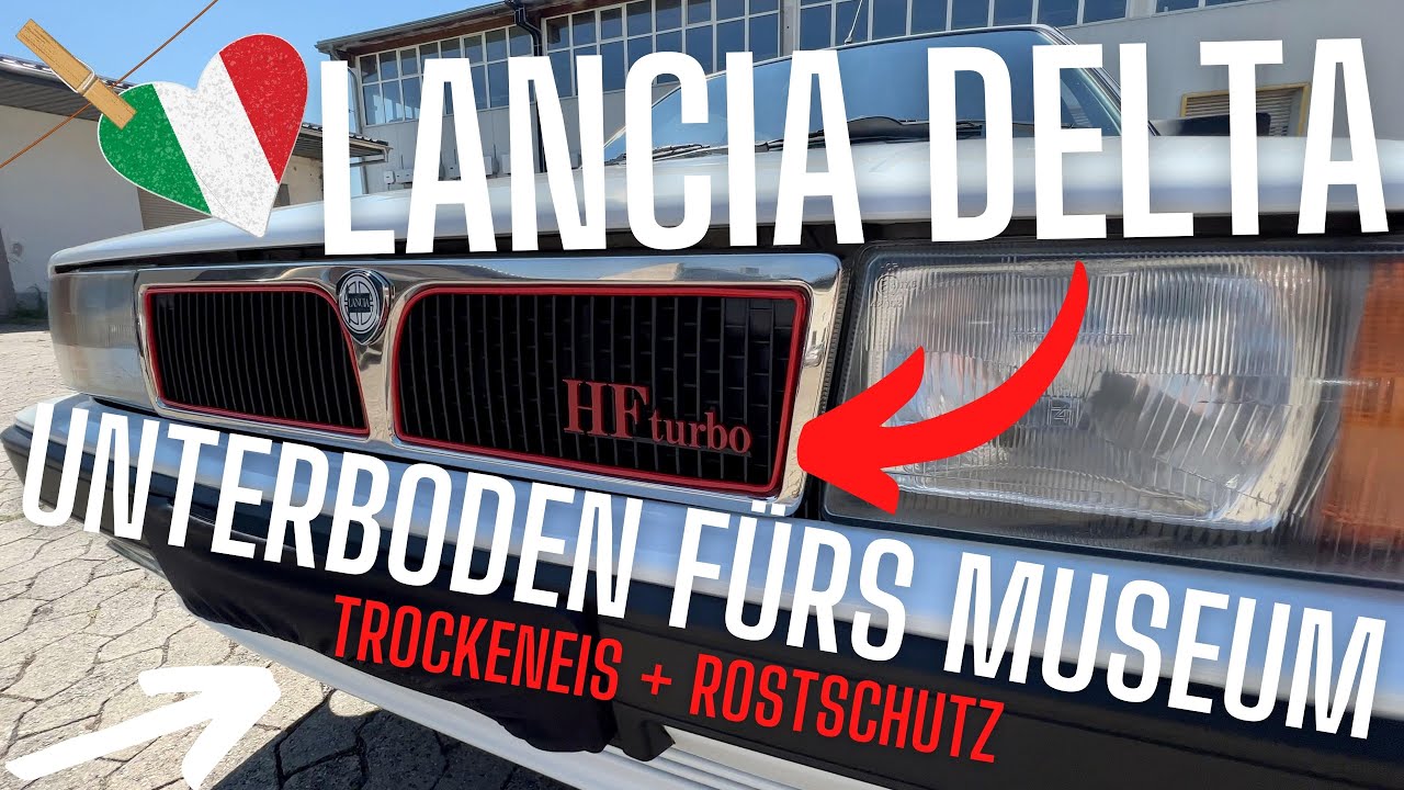 Lancia Delta HF Turbo ❄️ Trockeneis + Rostschutzpaket