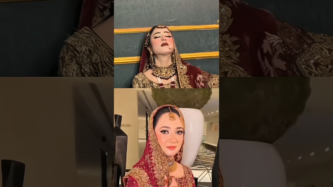 Ghazal x Eman Bridal LoOk!🥰❤️#rajabfamily #rajab #viralvideo