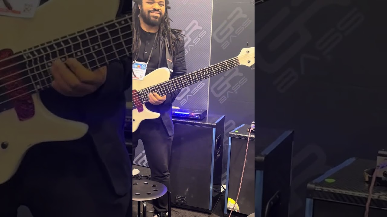 Rubem Farias jamming to “Chameleon” NAMM 2024