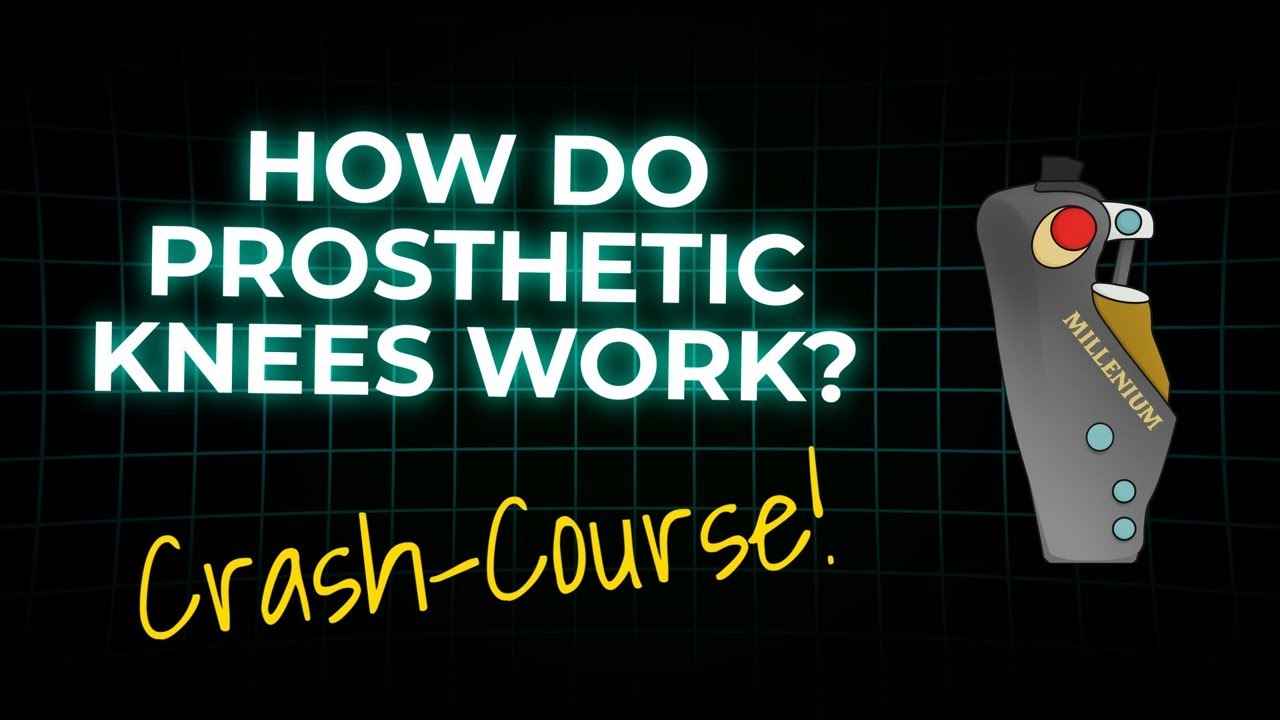 How do prosthetic knees work? Monocentric knee tutorial - crashcourse!