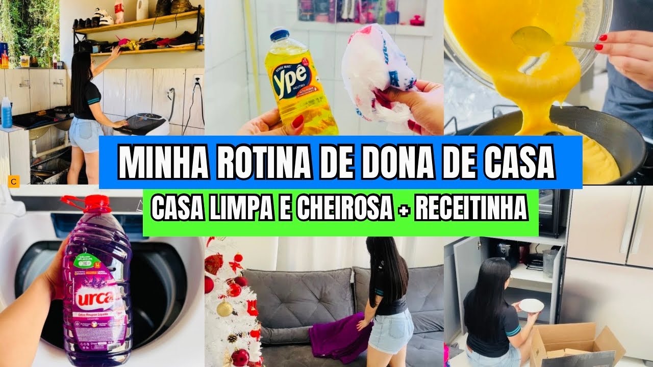 FAXINA COMPLETA ORGANIZEI OS ARMÁRIOS DA COZINHA E FIZ BOLO pro café da tarde 