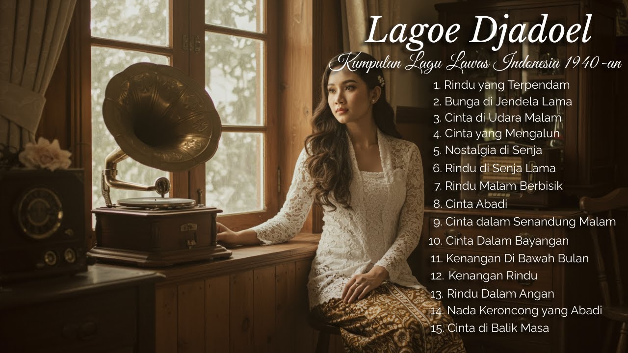 Keroncong Lama, Pengobat Rindu | Kumpulan Lagu Jadoel Indonesia Tahun 40an