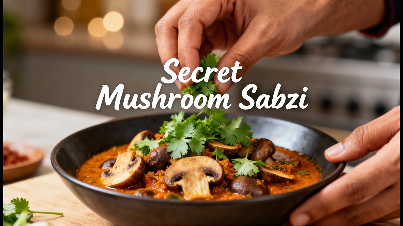Mushroom Ki Sabji Recipe | Restaurant Style Mushroom Sabzi at Home | Chauka Belan