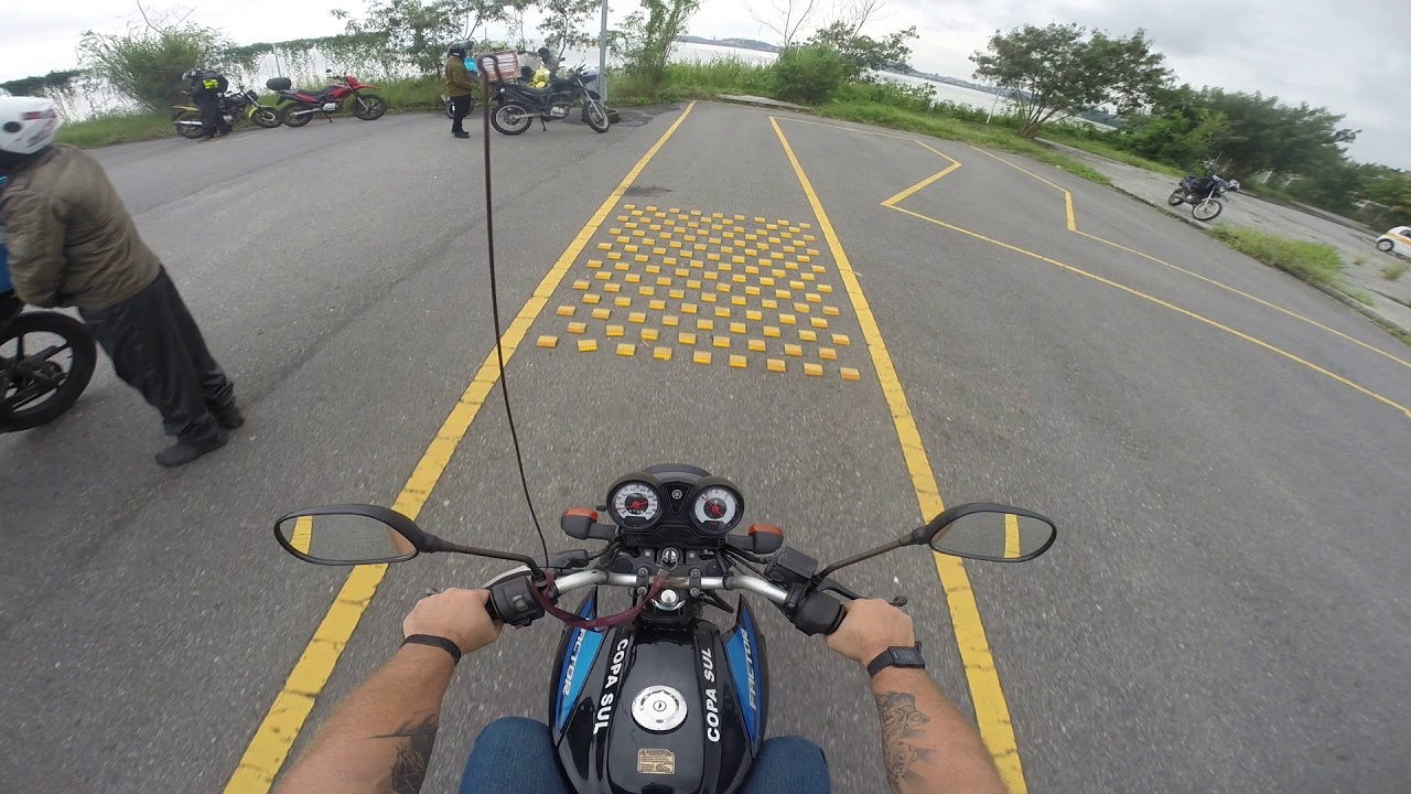 Simulado da prova de moto Detran RJ