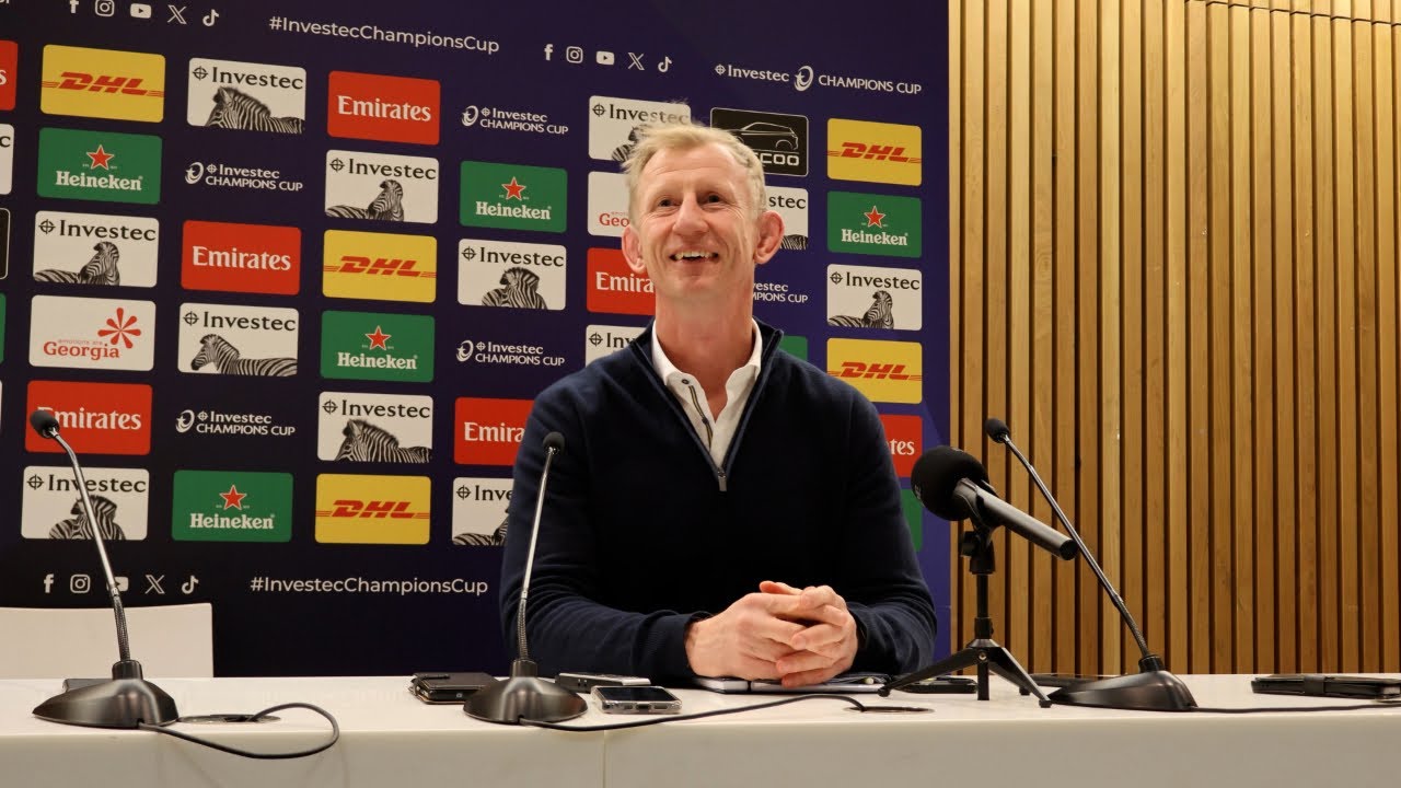 Leo Cullen speaking after Leinster v Harlequins #LEIvHAR