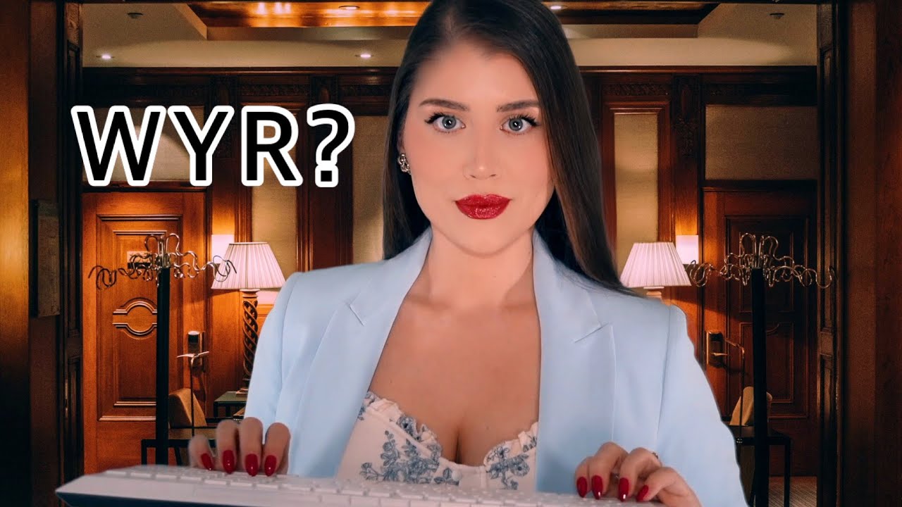 ASMR | Asking 100 Would You Rather Questions in 5 Categories (This or That)