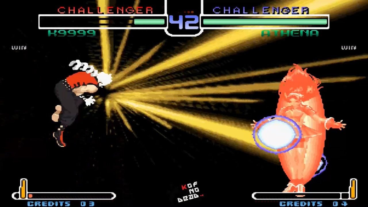 Athena Doble SDM vs Poderes todos los personajes KOF 2002 Parte 2
