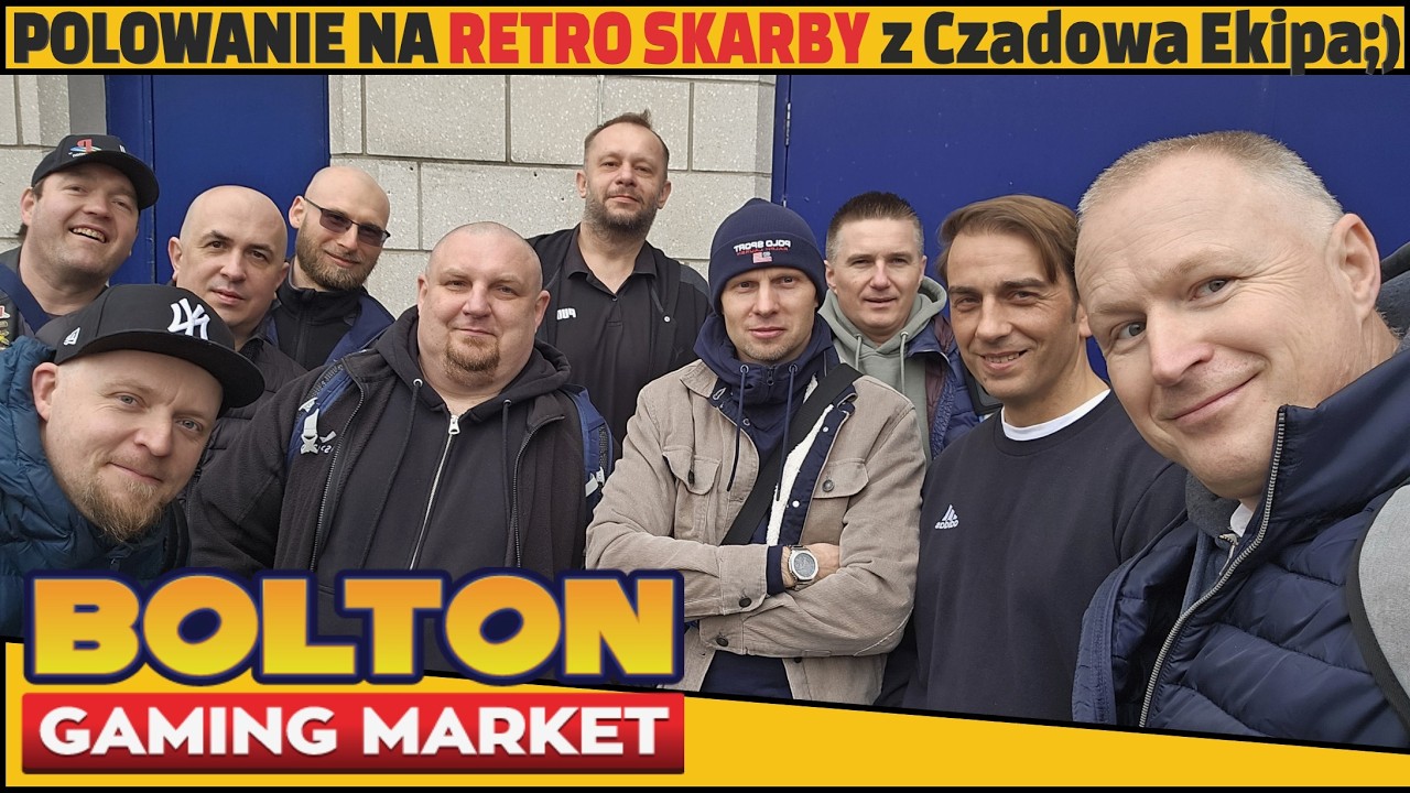 Bolton gaming market 2026 i polowanie na retro skarby 🔥@Retrosektor @Kapelushnik Shalony