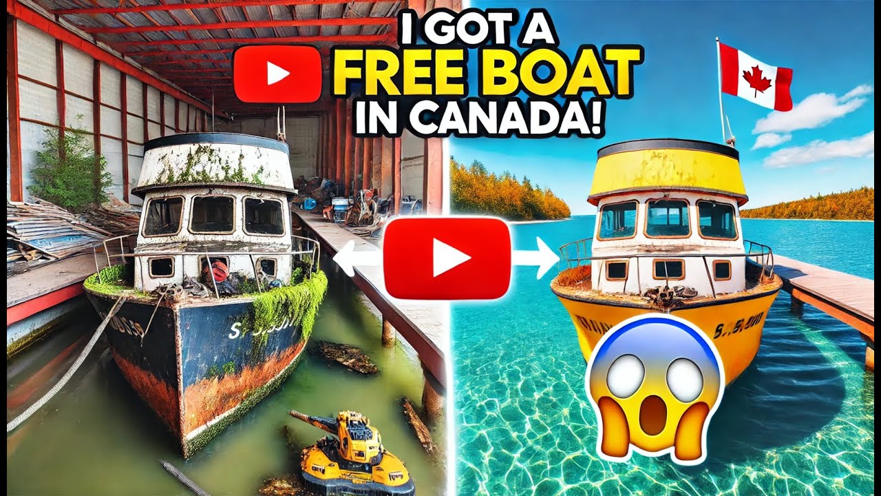 How I Got a Boat for FREE in Canada &ndash; LEGALLY!