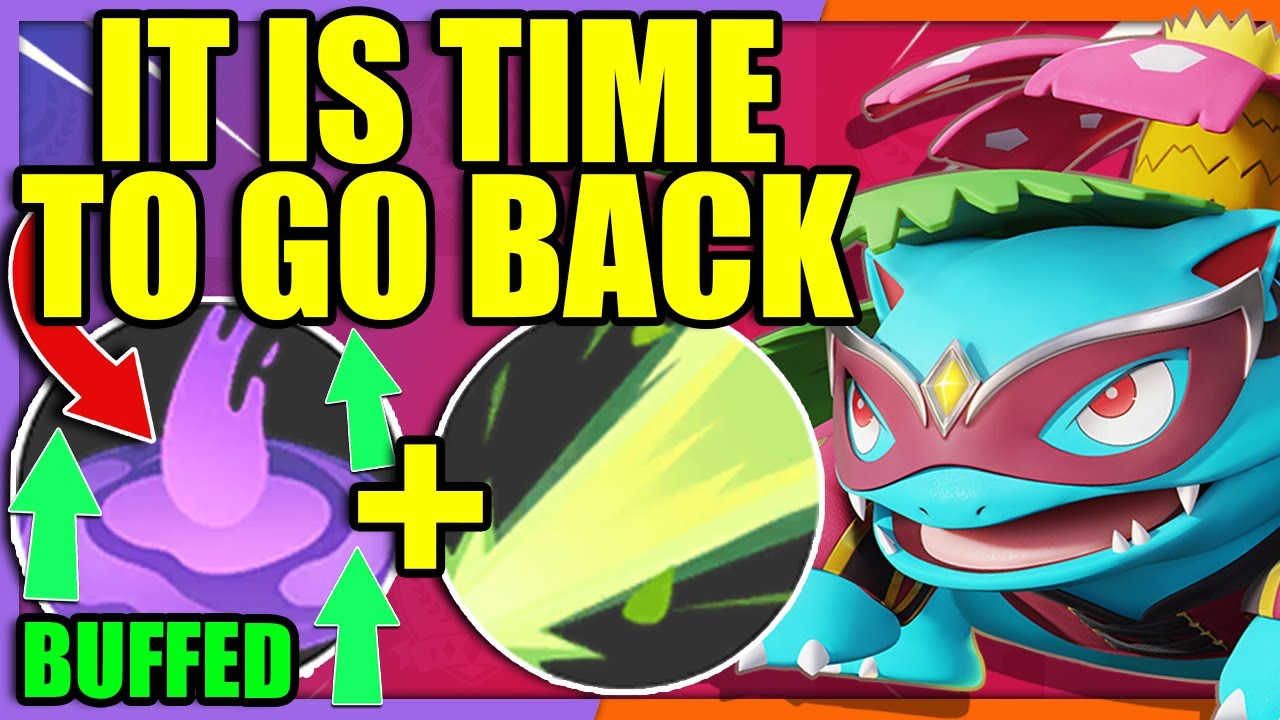 BUFFED SLUDGE BOMB is AMAZING for SOLAR BEAM VENUSAUR | Pokemon Unite