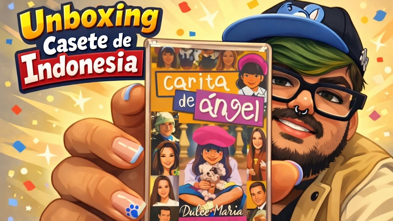 Carita De Angel Soundtrack Cassette (Indonesia) Unboxing 