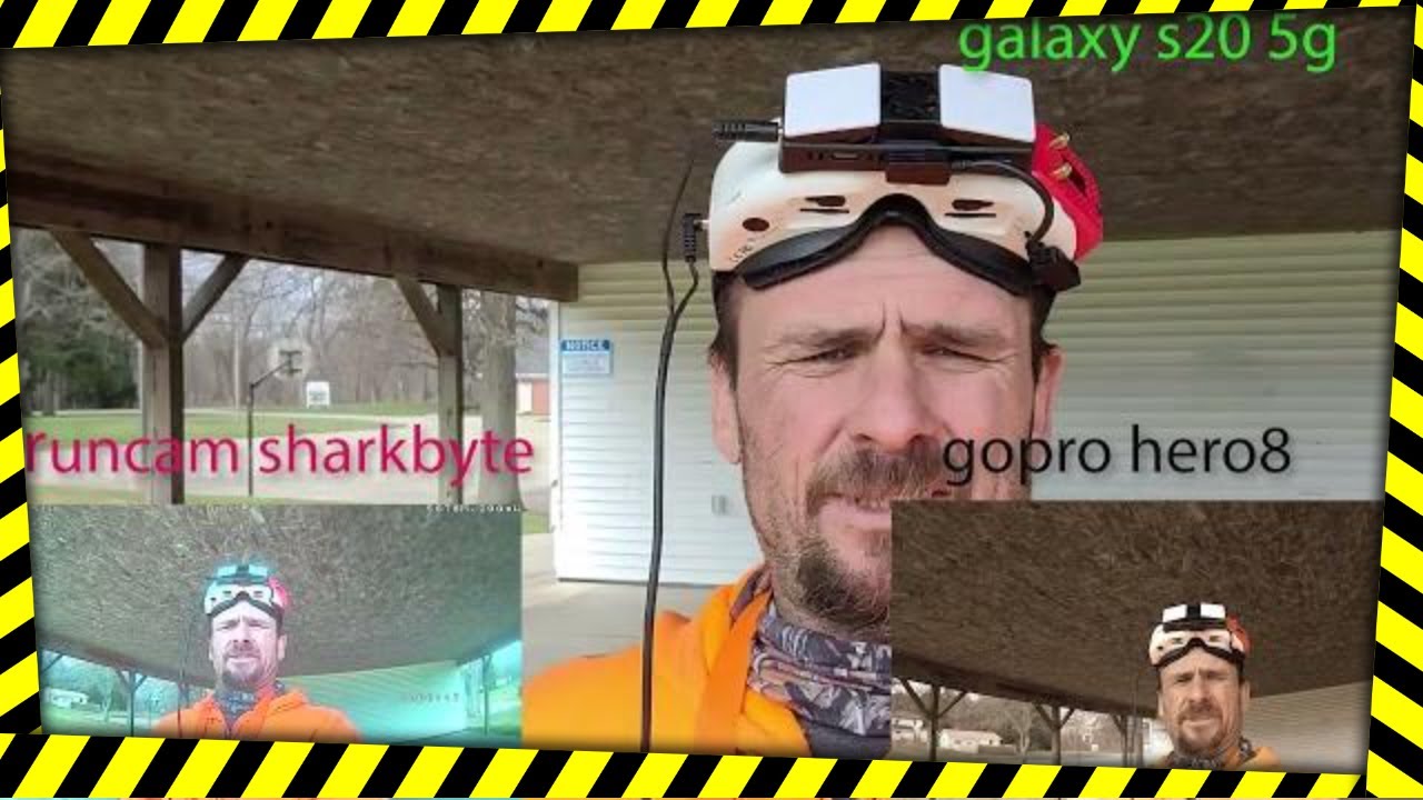 fpv fatshark shark byte digital system range test on  squirt v2 & hdo2 now hdzero & without antennas