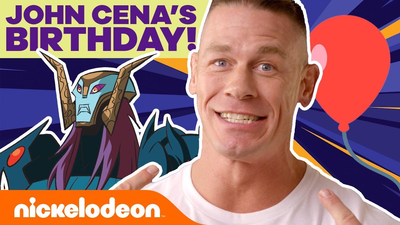 John Cena Celebrates His Birthday w/ Rise of the TMNT! 🎉 | Nick