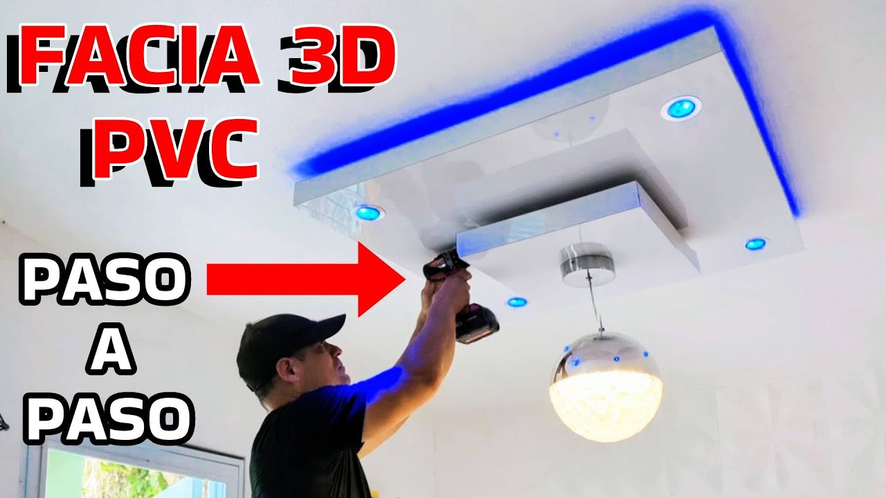 Cómo hacer una FACIA 3D moderna en PVC para renovar tu techo (Tutorial Paso a Paso para PRINCIPIANTE