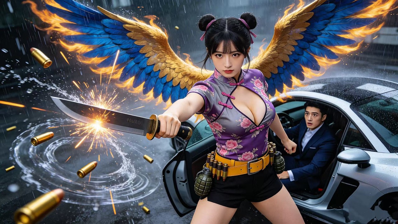 【全集】不起眼的村姑面試保鏢遭群嘲，怎料她竟是武神親傳弟子，天生力大無窮，單手舉起200斤槓鈴隨意旋轉把玩，一把菜刀硬撼百發子彈，全場驚呆！#爽剧 #短剧 #逆袭 #武打#中国电视剧 #爽文