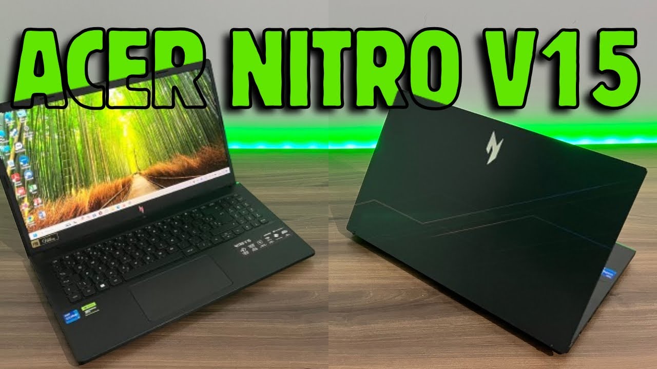 Esse NOTEBOOK SURPREENDEU! 🔥 Acer Nitro V15 i7 13620H 16GB e 512GB NVMe | Unboxing + Review Completo