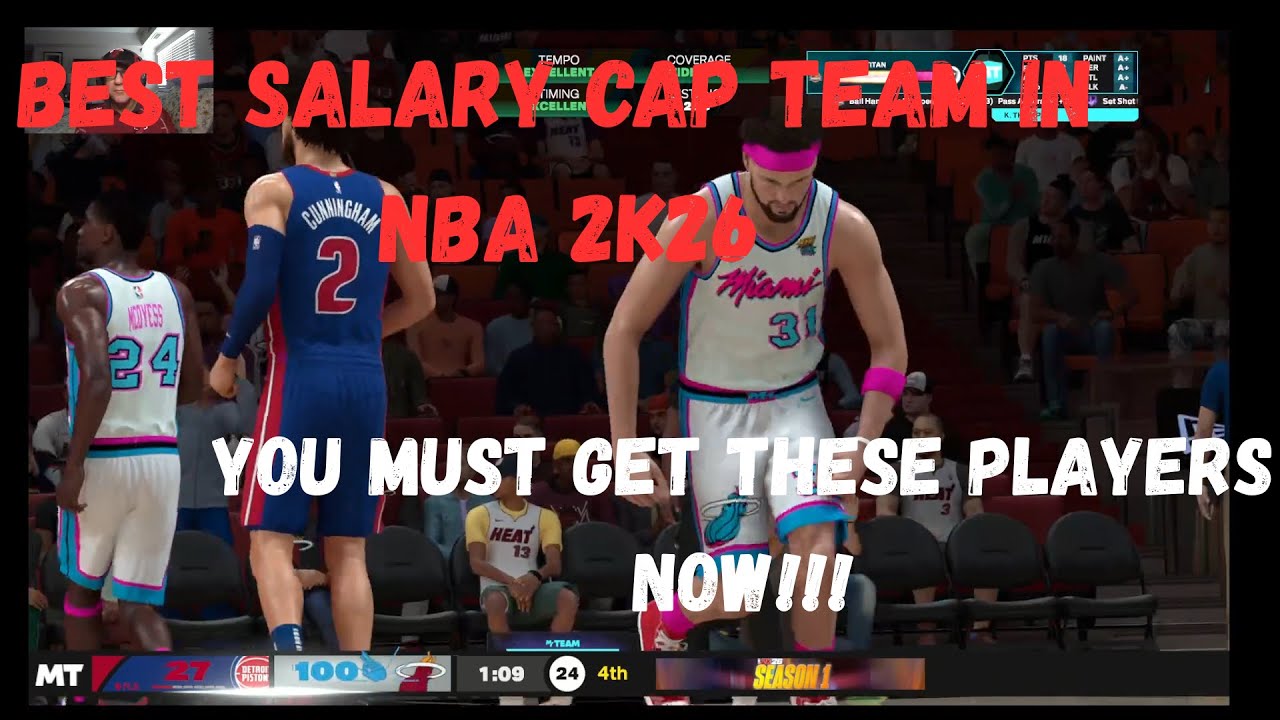 NBA 2K26 Single Player - Salary Cap, Offline Gameplay