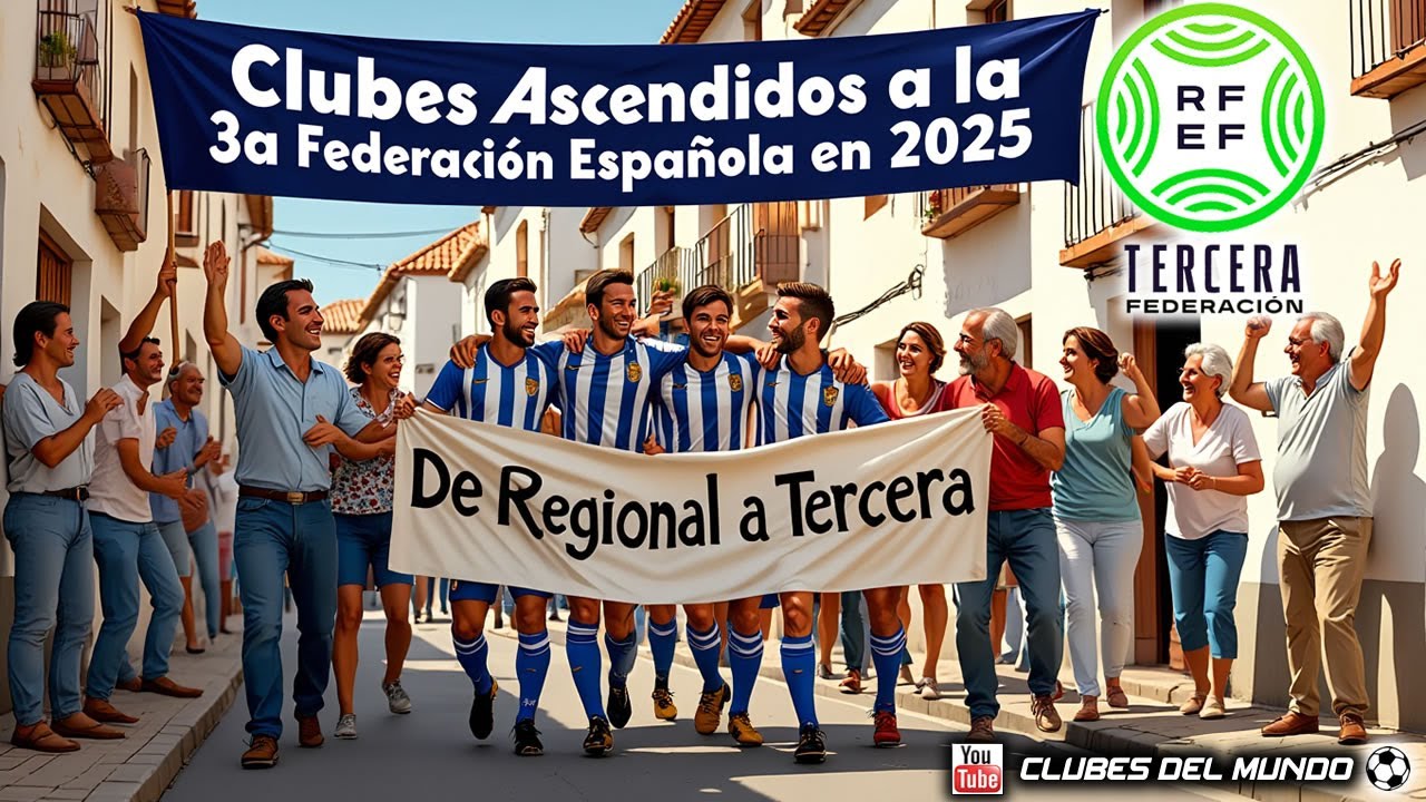 Todos los Ascensos a la Tercera Federación Española en 2025