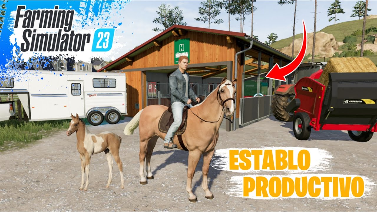 Los Caballos En Farming Simulator 23 | Alimentación y Mantenimiento