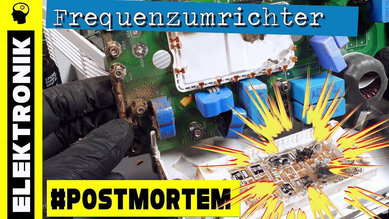Fehlersuche: Frequenzumrichter Lenze (