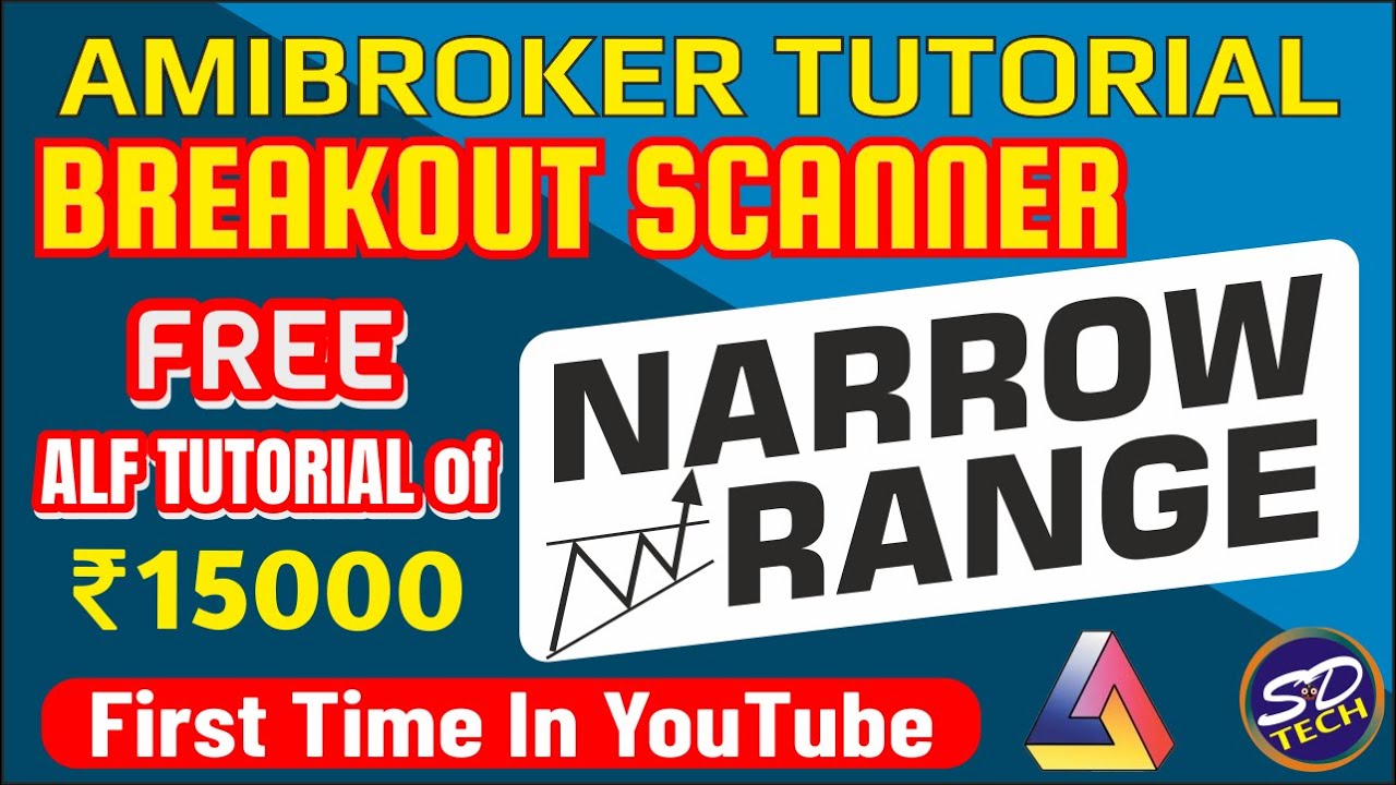 Narrow Range Breakout Scanner || Amibroker AFL Tutorial