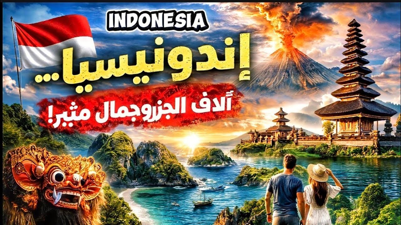 إندونيسيا: أكبر أرخبيل في العالم وموطن العجائب الطبيعية! 4K| #إندونيسيا #سياحة #جزر #بالي #آسيا