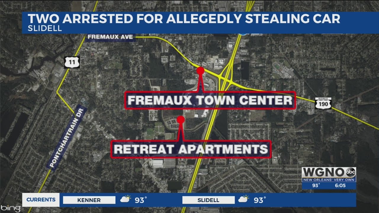 New Orleans duo found driving stolen car, arrest made