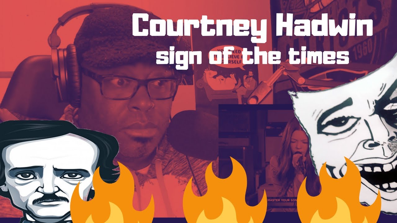 Courtney Hadwin - Sign of the Times (Live Cover) REACTION VIDEO