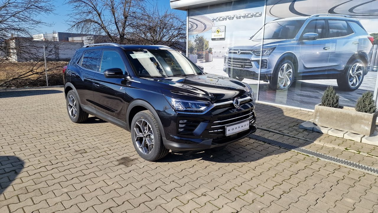 KGM Korando Premium Plus - LED - Vopsea LAK Space Black - int. OAY Negru cu Maro - AutoSiena Oradea