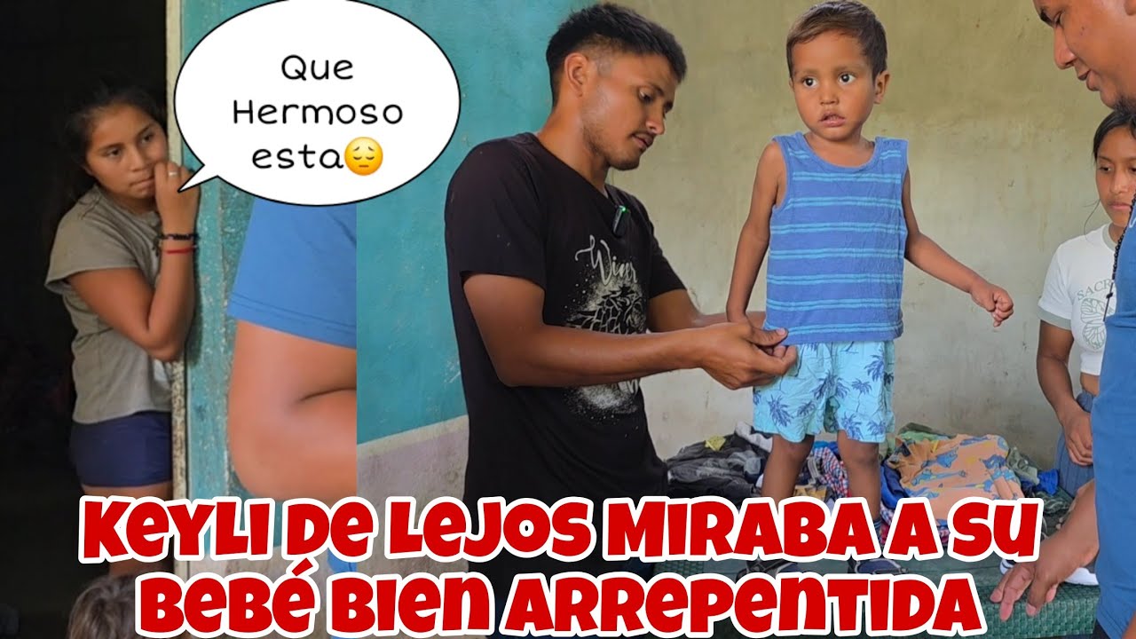 QUE GRAN CAMBIO😱VEAN Que Hermoso Quedo el bebé de don Elmer Con la ROPA NUEVA😍Keyli de lejos miraba