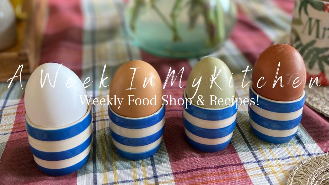 Weekly Food Vlog 🍜 A week in my kitchen, weekly food shop & recipes!