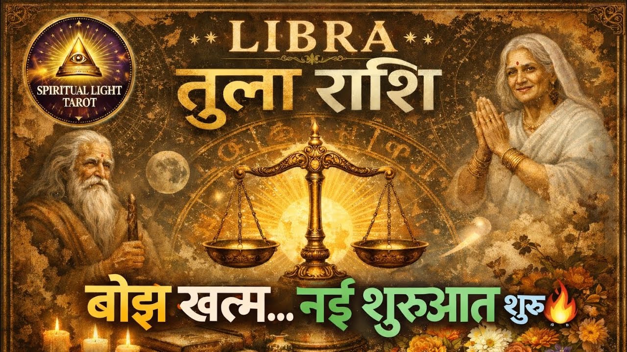 Libra ♎️  ( तुला राशि ) “बोझ खत्म… नई शुरुआत शुरू 🔥”