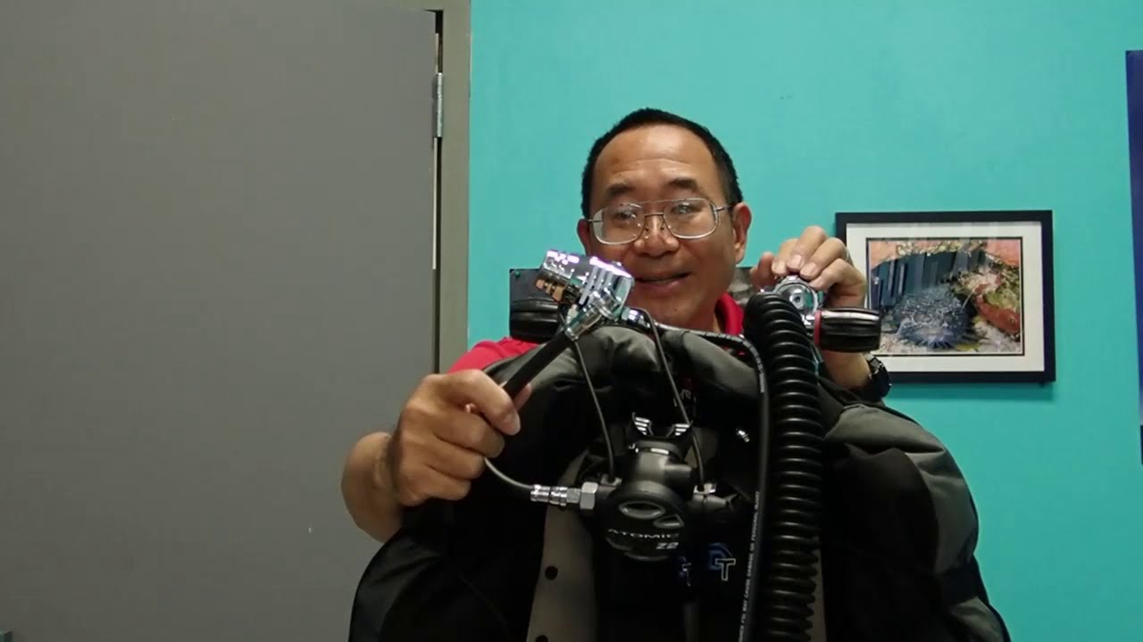 #1 - How to set up independent backmount twin scuba tanks