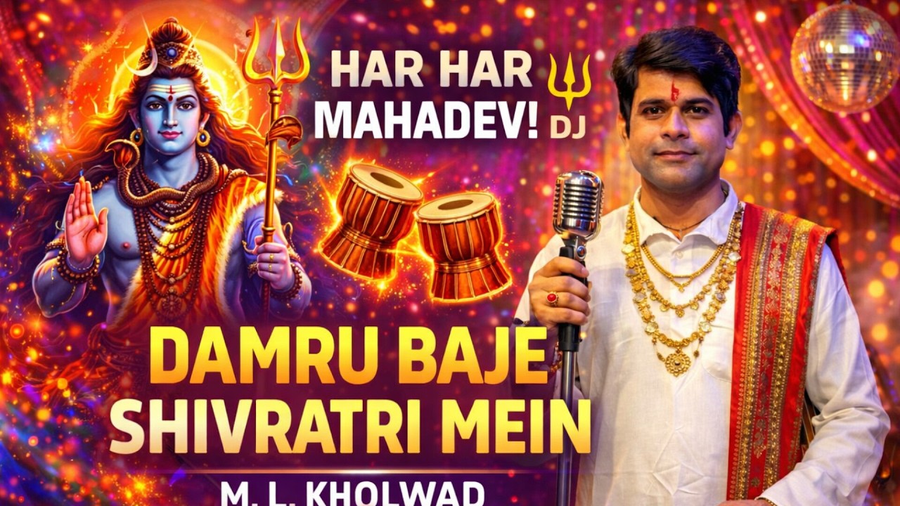  Mahashivratri Special DJ REMIX 2026 | Har Har Mahadev DJ Song 2026 | M. L. KHOLWAD | 