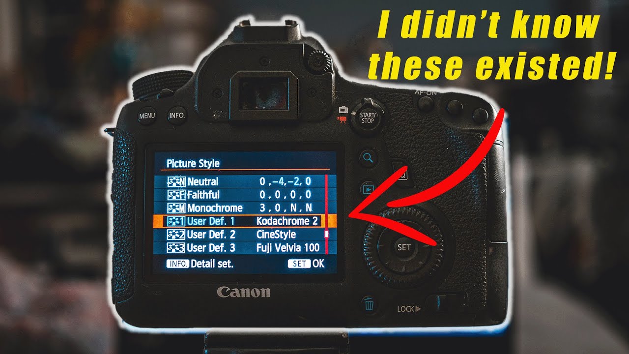 Имитации пленки для зеркальных фотокамер Canon?!
