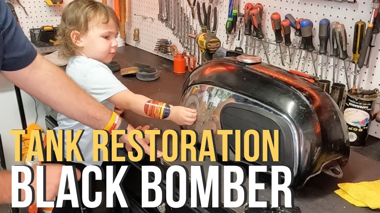 Bringing Back The Shine - Honda CB450 Black Bomber #motorcyclerewind #vintagemotorcycles #cb450k0
