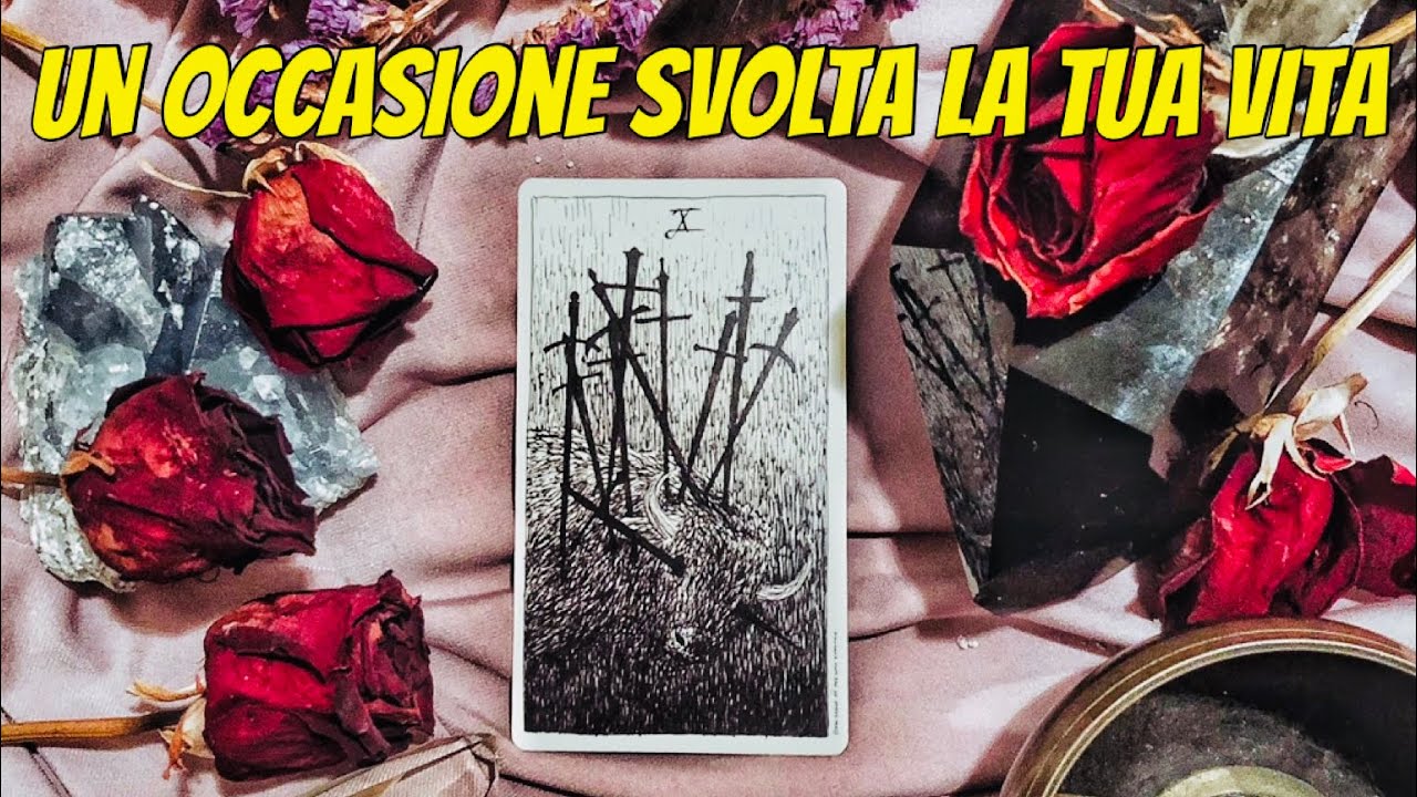 UN'OCCASIONE SVOLTERÀ LA TUA VITA !