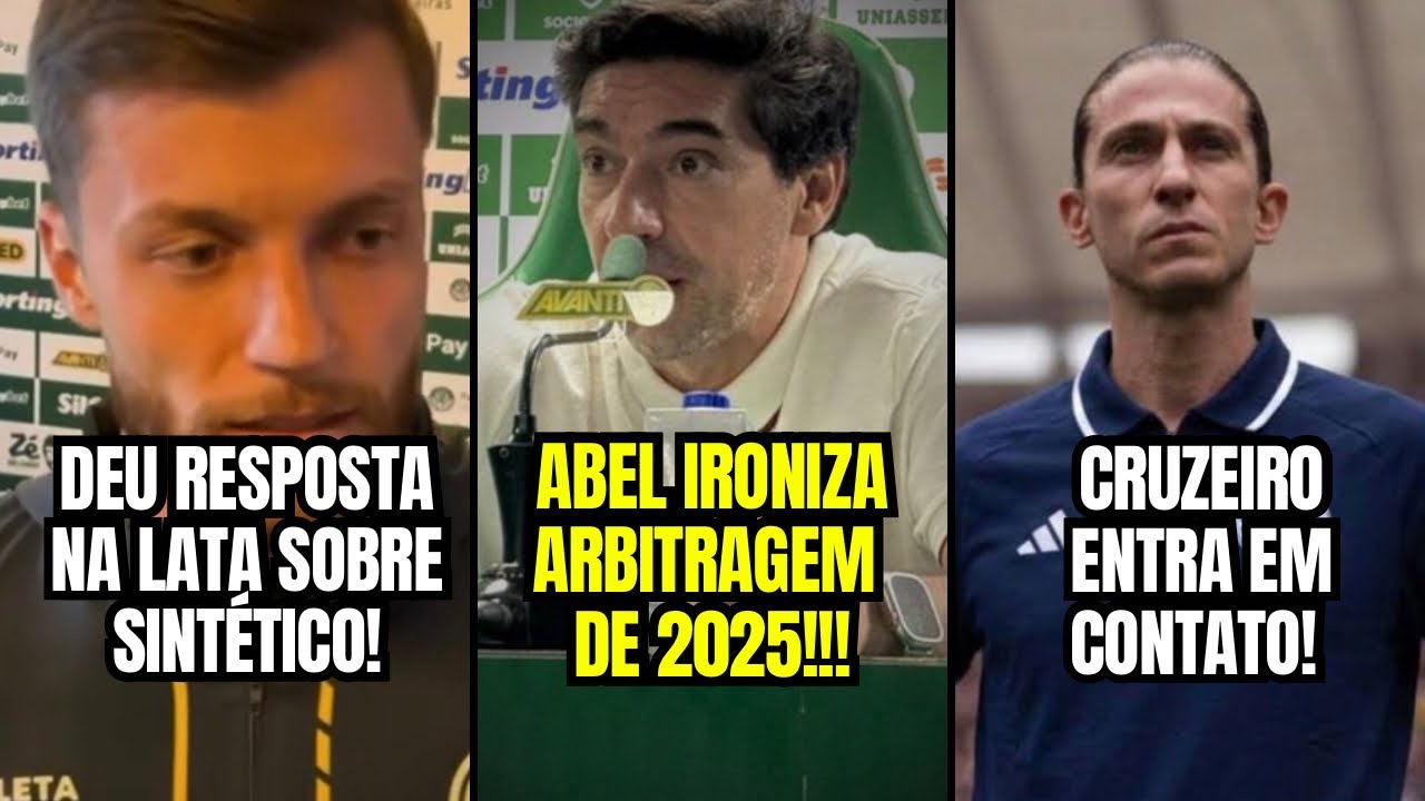 Tite DEMITIDO! Abel NÃO ESQUECE títulos PERDIDOS pro Flamengo! Zagueiro do MIRASSOL sobre SINTÉTICO!