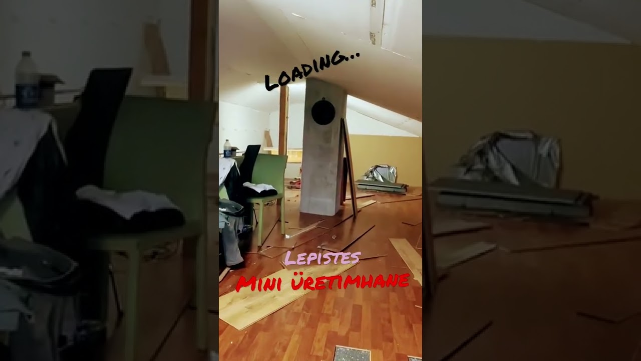 &Uuml;retimhane kurulumu part 1 (Mini lepistes &uuml;retimhanesi)
