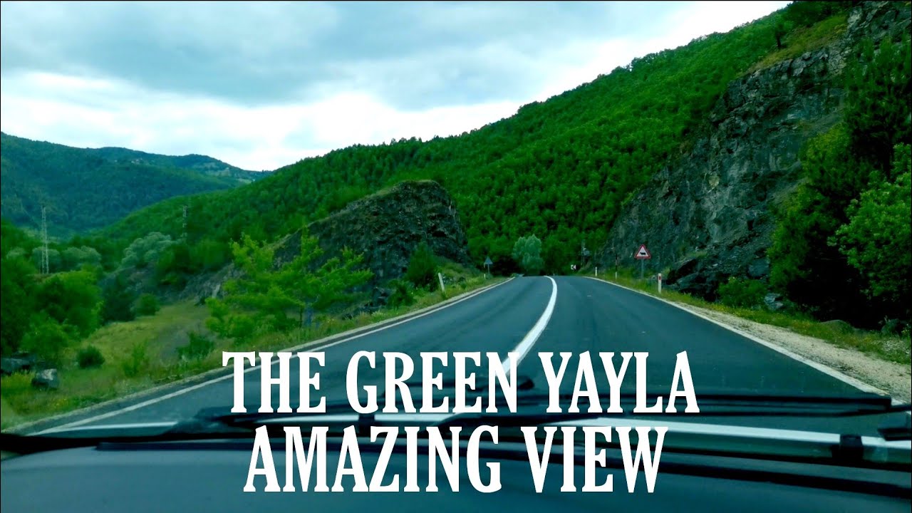 YAYLA TOKAT AMAZING BEAUTIFUL GREEN MOUNTAIN {4KVIDEO} Niksar Çamiçi Yaylası