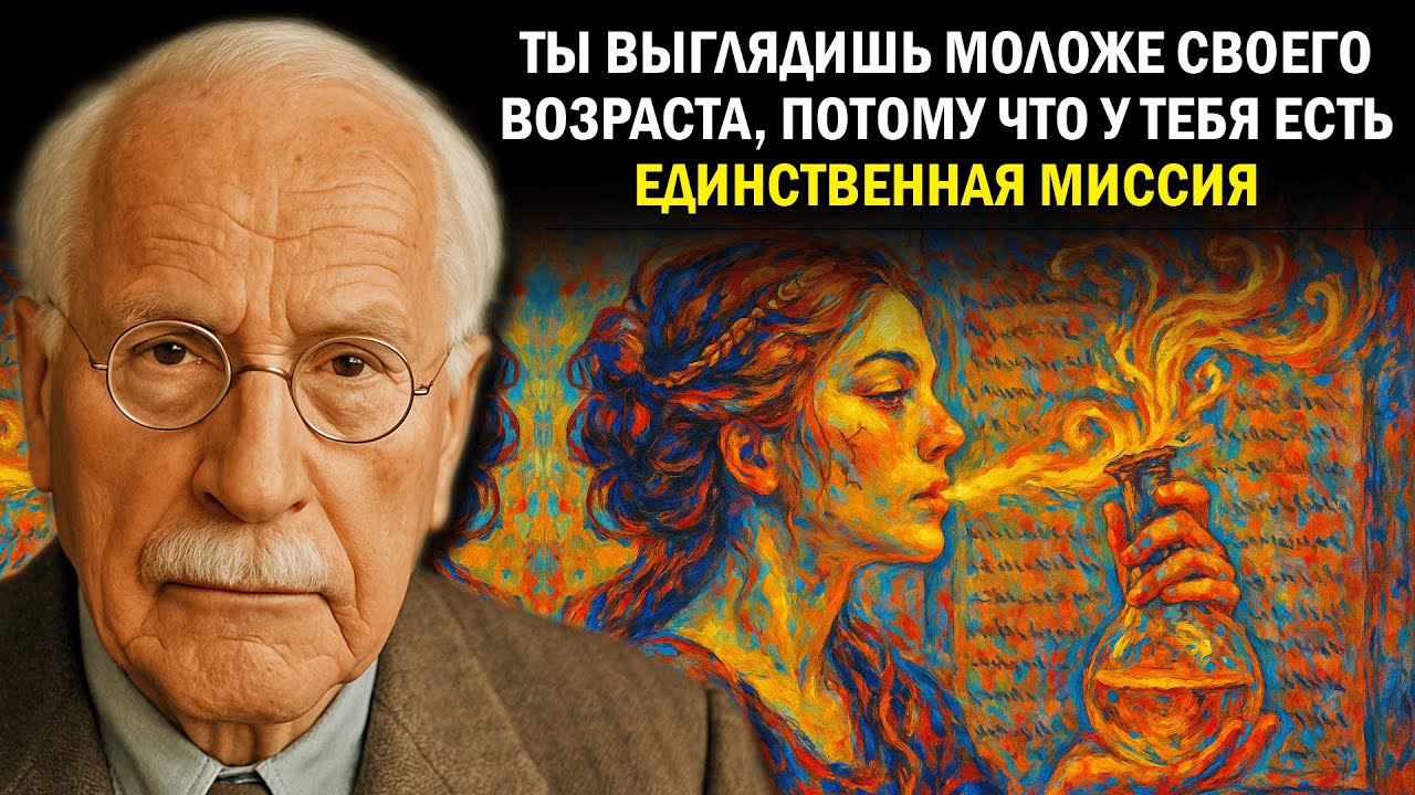 Карл Юнг раскрывает ПУГАЮЩУЮ причину, по которой люди выглядят моложе своих лет (деликатная тема)