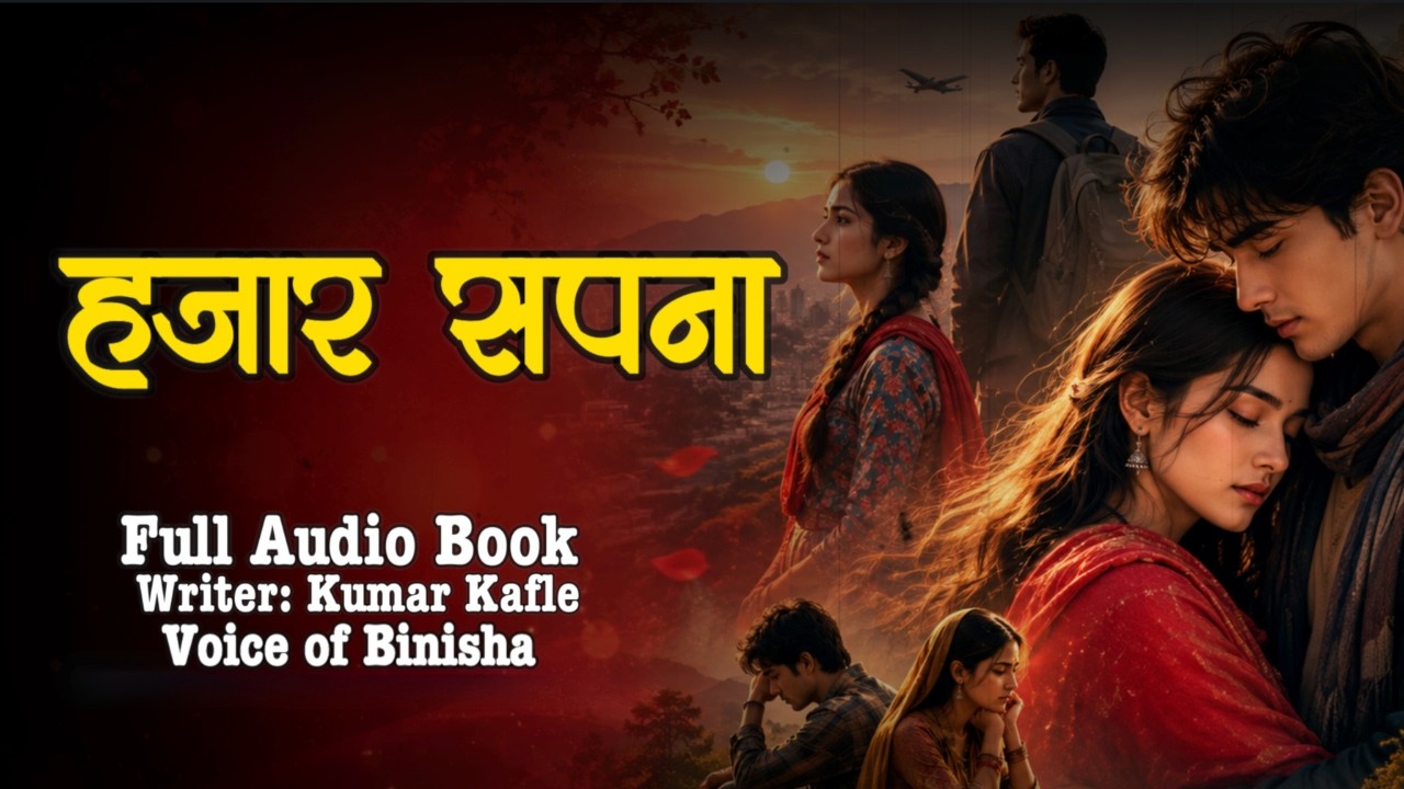 हजार सपना ❤️ Full Novel | Voice of Binisha | Kumar Kafle | Emotional Nepali Love Story