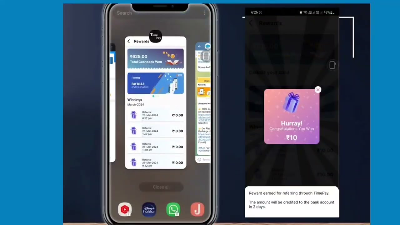 Timepay App New Upi Offer _ time pay Refer and earn telugu _ time pay App Cashback New Trending
