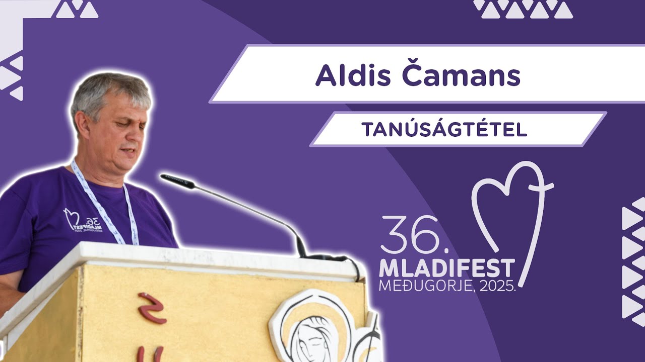 TANÚSÁGTÉTEL: Aldis Čamans